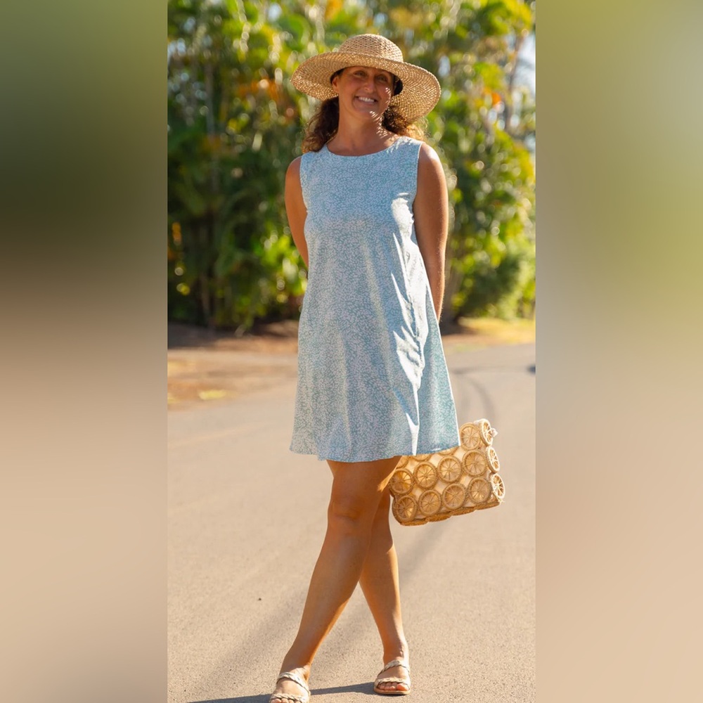 Rip Skirt Sun Dress Short MIST Large